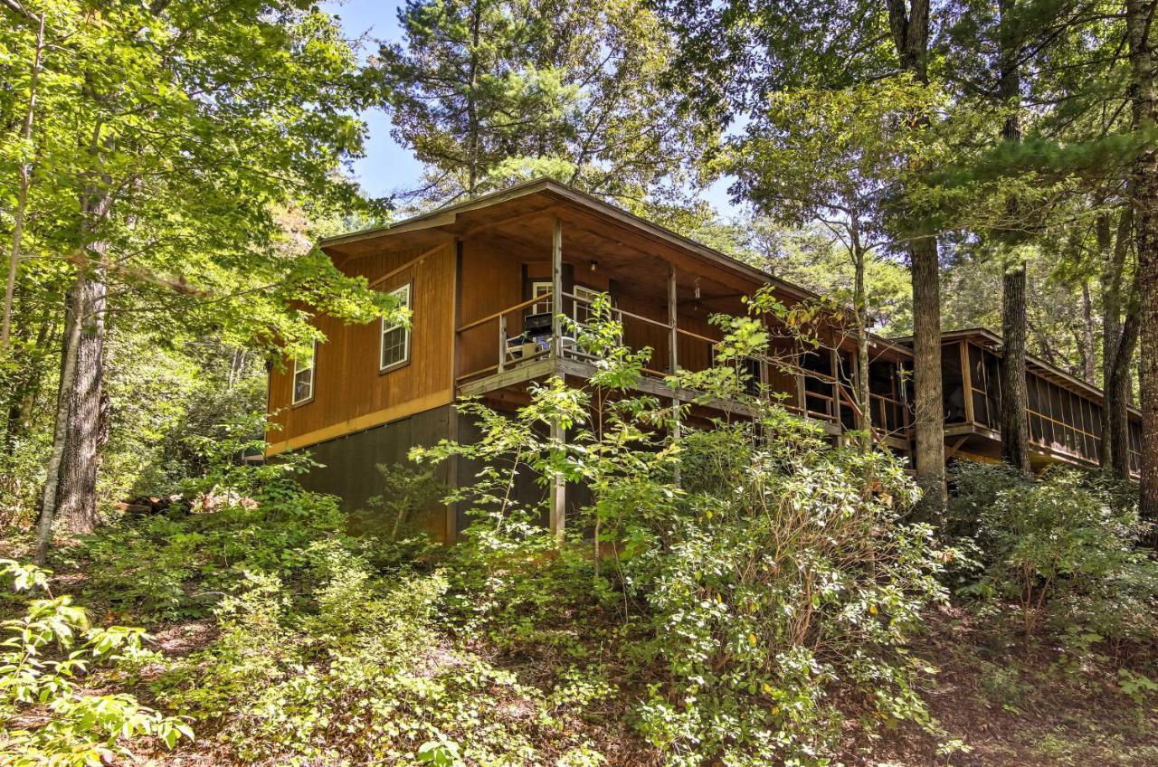 Lakefront Mountain Rest Cottage With Gas Fireplace! Walhalla Екстер'єр фото