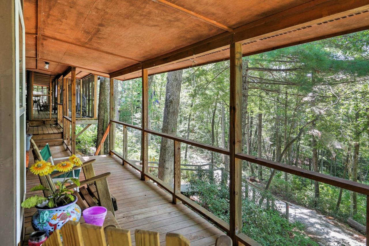 Lakefront Mountain Rest Cottage With Gas Fireplace! Walhalla Екстер'єр фото