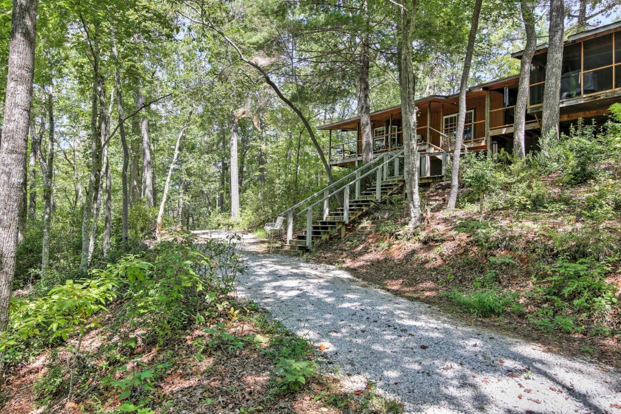 Lakefront Mountain Rest Cottage With Gas Fireplace! Walhalla Екстер'єр фото